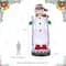 Glitzhome® 20FT Giant Lighted Inflatable Disco Skiing Snowman